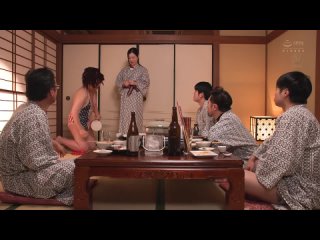 juq-994 a hot spring trip where a married woman employee is